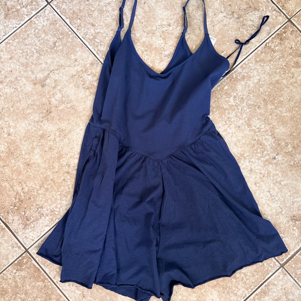 Blue Aerie at the barre jumper